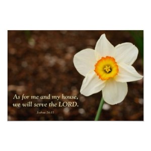 as for me and my house