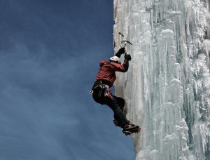 Ice-climbing