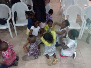 children dancing in FH