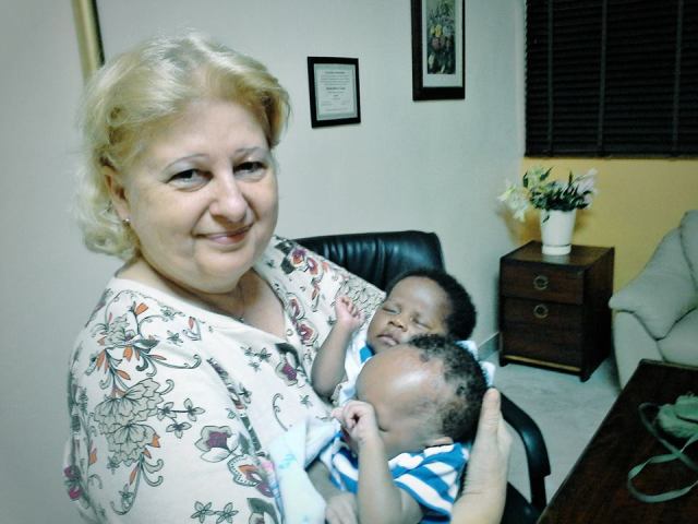 Twins Michael and Michaia Ojigho