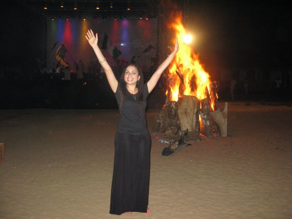 Jemine and the fire