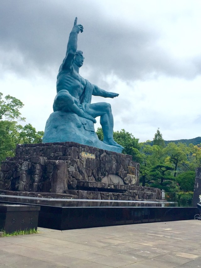 statue peace park Nagasaki