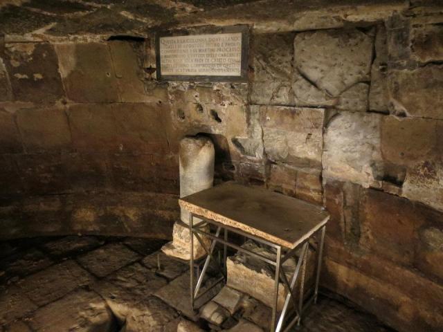 Apostle Paul's prison cell